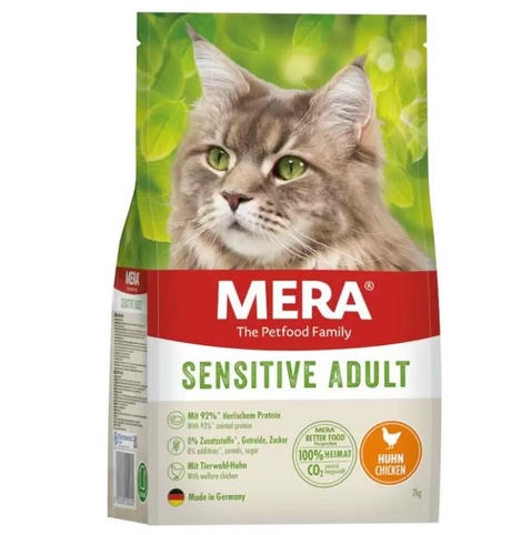 Mera Cat Sensitive Tahılsız Tavuklu Hassas Yetişkin Kedi Maması 2KG