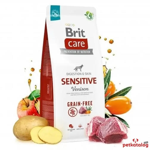 Brit Care Grain-Free Sensitive Geyikli Hassas Yetişkin 3 Kg Köpek Maması