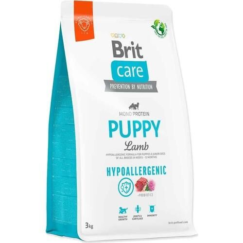 Brit Care Hypo-Allergenic Tüm Irklar için Kuzulu Yavru Köpek Maması 3KG