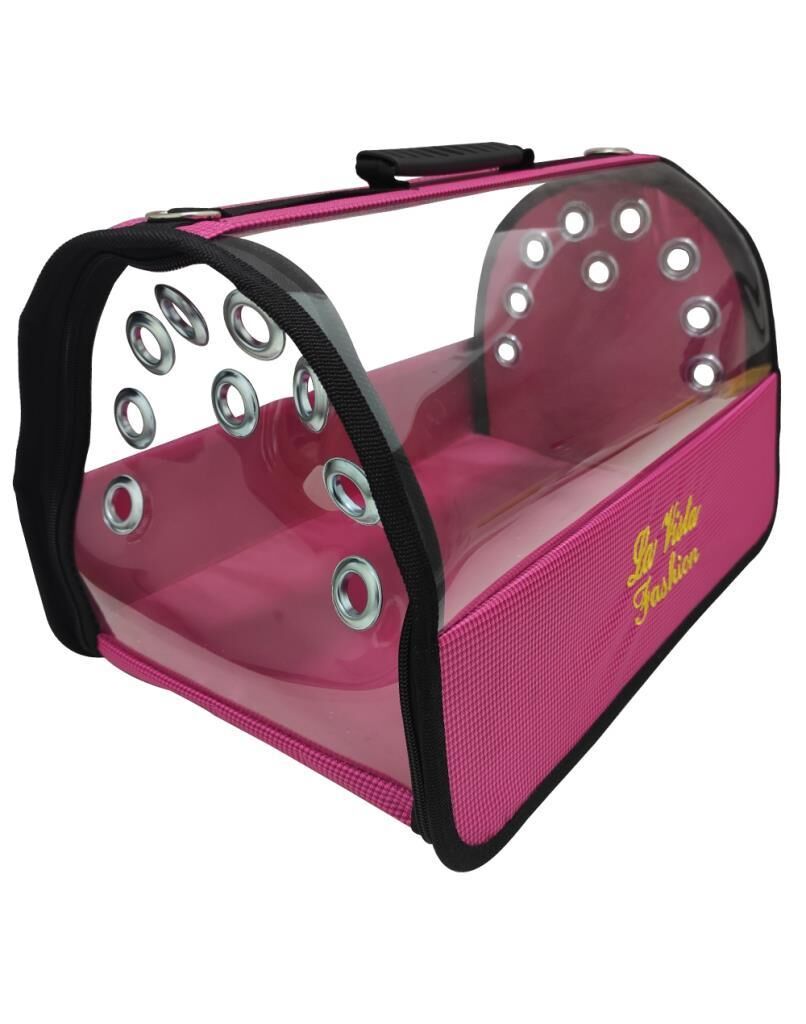 Lüx Şeffaf Fly Bag Çanta ( Pembe )