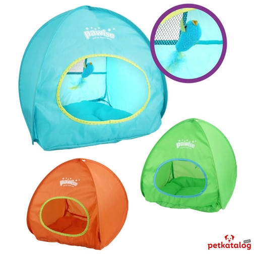Pawise Oyuncaklı Kedi Çadırı 40x46.5cm (Karışık Renklerde, Renk Sorunuz)