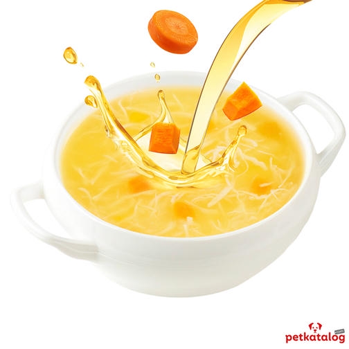 Wanpy سوپ گربه مرغ، کدو تنبل و هویج بدون دانه 50gr