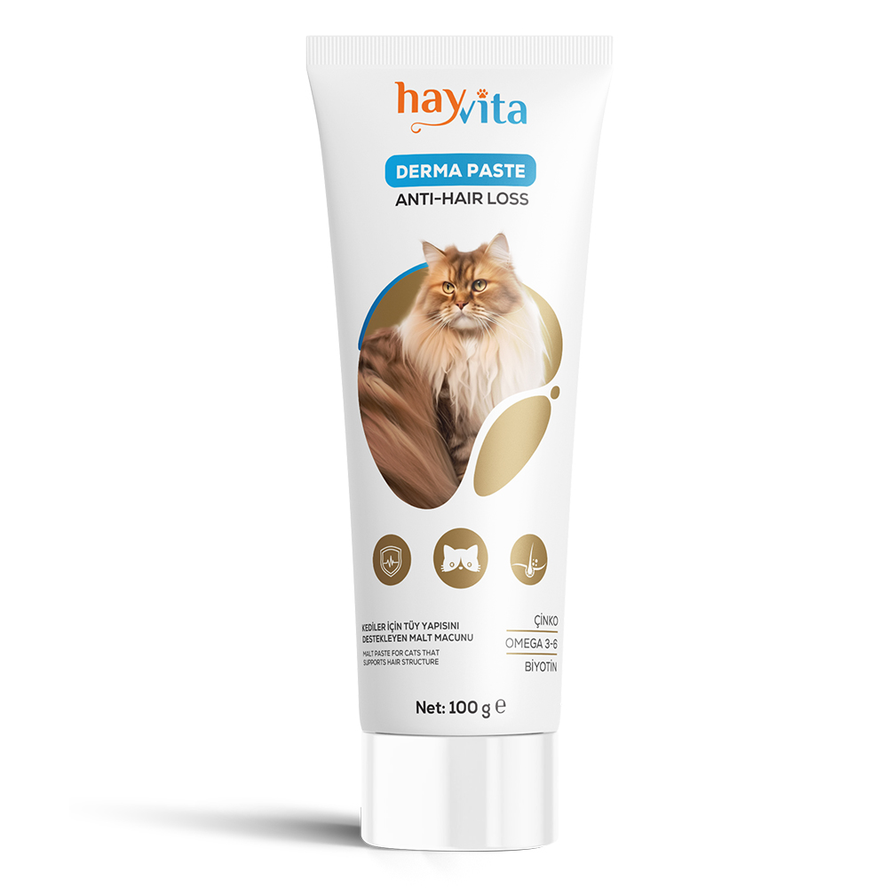 Hayvita Tüy Dökülmesini Azaltan Kedi Malt Macunu 100gr