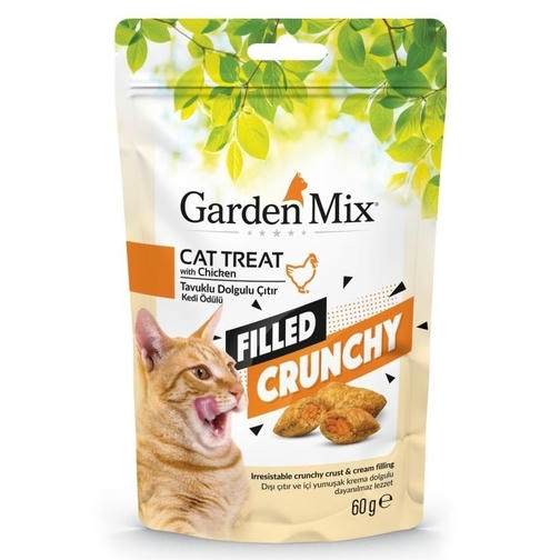 Gardenmix Tavuklu İçi Dolgulu Kedi Ödülü 60gr