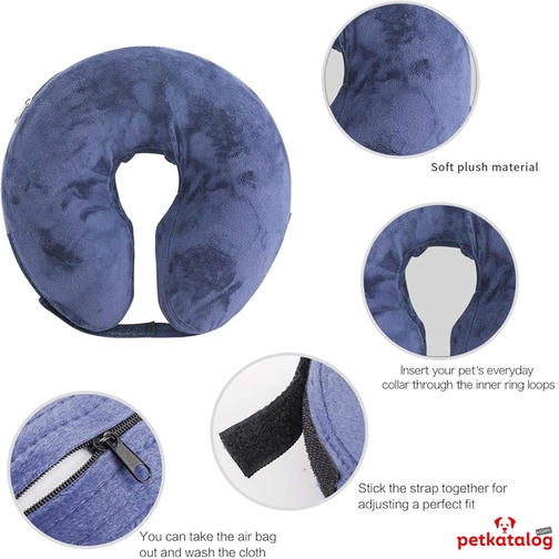 Pawise Köpek İçin Şişirilebilir Boyunluk ø33-45 Cm