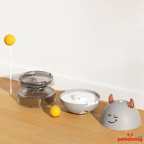 Teng Ödül Hazneli Toplu İnteraktif Hacı Yatmaz Kedi Oyuncağı (Karışık Renklerde) 16.5*9cm