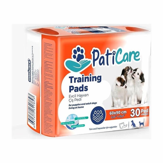 Paticare Yavru Köpek Tuvalet Eğitim Çiş Pedi 60x90cm 30'lu
