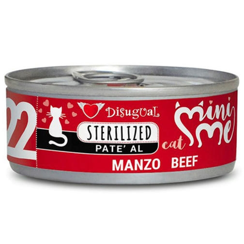 Disugual Sığır Etli (%96 Et Oranı) Kısırlaştırılmış Kedi Konservesi 85gr
