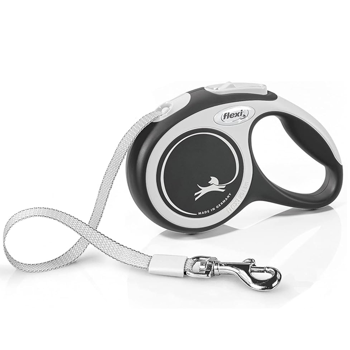 Flexi New Comfort Şerit Otomatik Gezdirme Tasması Siyah [XSmall] 3m