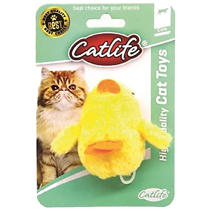 Catlife Kurmalı Sevimli Kuş Kedi Oyuncağı (7cm)