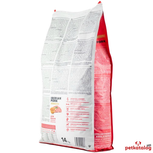 Amity Super Premium Adult Iberian Pork 14 Kg İber غذای سگ بالغ کم دانه با گوشت خوک