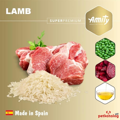 Amity Super Premium Adult Lamb 14 Kg Kuzulu Düşük Tahıllı Yetişkin Köpek Maması
