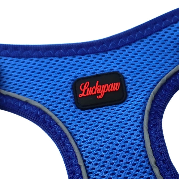 Luckypaw Air Mesh Harness دسته سگ Royal آبی (12-16kg) [XLarge]