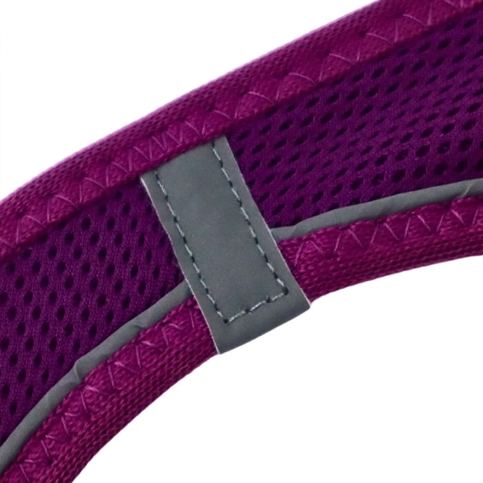 Luckypaw Air Mesh Harness بند سگ بنفش (8-13kg) [Large]