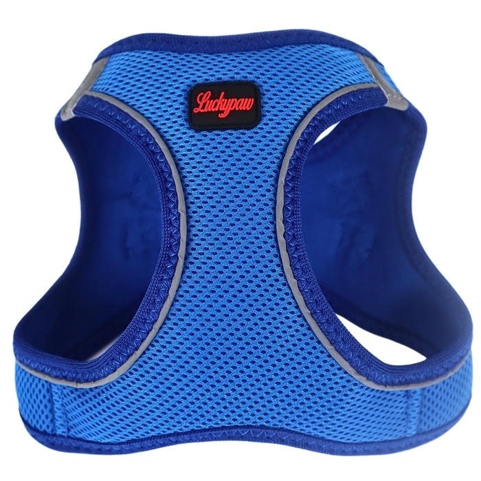 Luckypaw Air Mesh Harness دسته سگ Royal آبی (8-13kg) [Large]