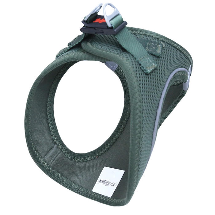 Luckypaw Air Mesh Harness بند سگ سبز تیره (6-9kg) [Medium]
