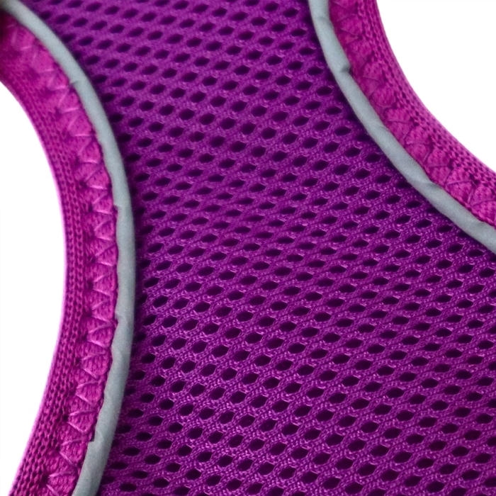 Luckypaw Air Mesh Harness بند گربه و سگ بنفش (4-7kg) [Small]