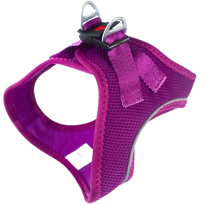 Luckypaw Air Mesh Harness بند گربه و سگ بنفش (4-7kg) [Small]