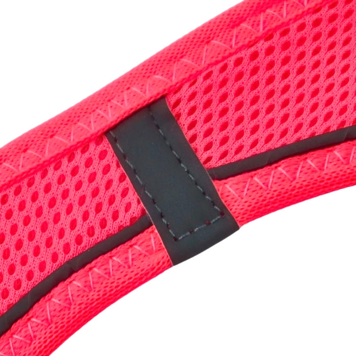 Luckypaw Air Mesh Harness قلاده کتفی گربه و سگ Neon صورتی (4-7kg) [Small]