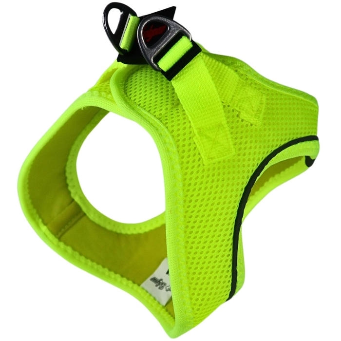 Luckypaw Air Mesh Harness قلاده کتفی گربه و سگ Neon سبز (3-5kg) [XSmall]