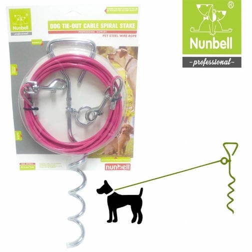 Nunbell Bahçe Bağlama Kazık+Halat 5 Metre