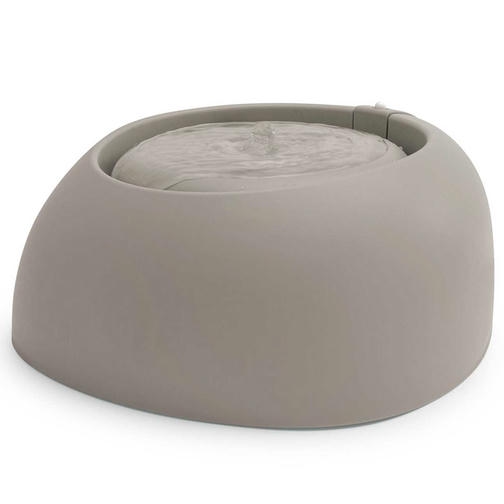 Imac Pet Fountain 220V - Otomatik Su Pınarı 2 Litre (Gri)
