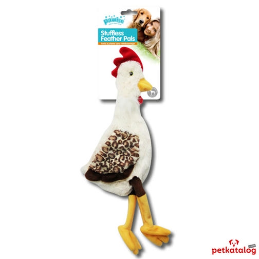 Pawise Sesli Peluş Horoz Köpek Oyuncağı 35cm