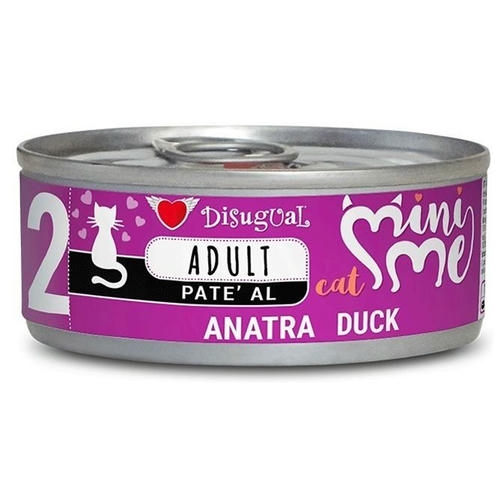 Disugual Ördek Etli (Yüzde 96 Et Oranı) Yetişkin Kedi Konservesi 85gr