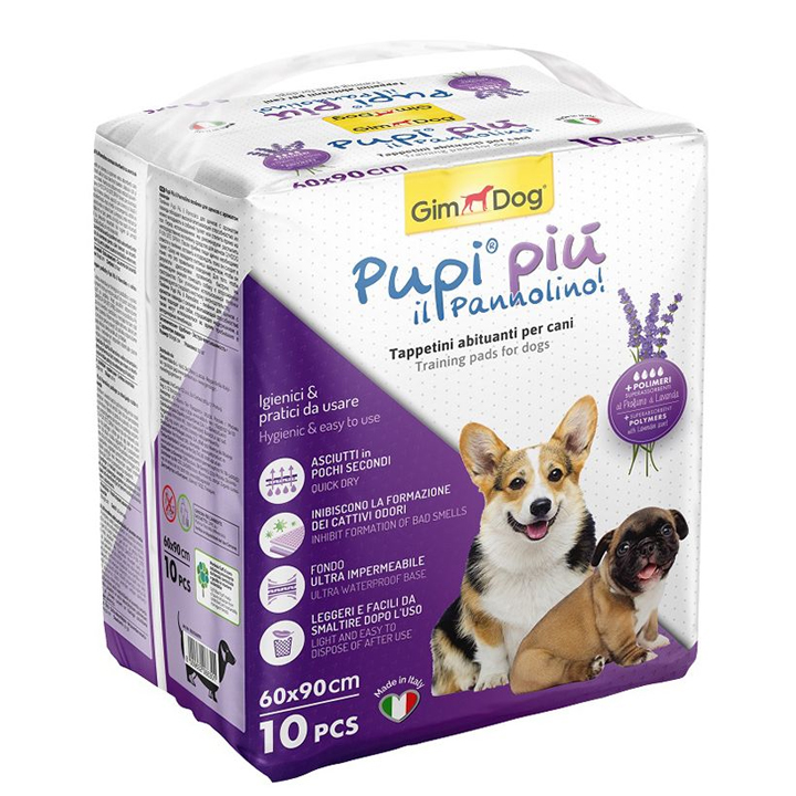 GimDog Köpek Çiş Pedi-Lavanta Kokulu 60x90 cm (10 lu)