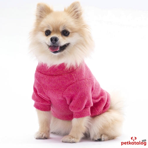 Pawstar Merino Pembe Küçük Irk Köpek Sweat 2,6-4,5KG [M]