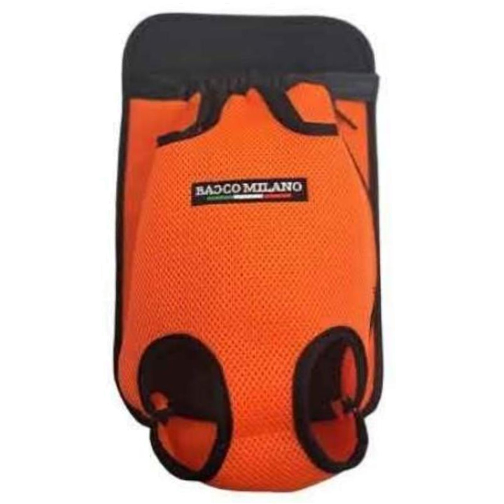 Bacco Milano Kedi ve Küçük Irk Köpek Ayaklı Ana Kucağı Model Turuncu (En:21cm, Boy:32cm)