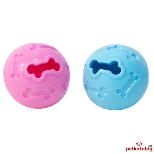Eastland Ödül Hazneli Plastik Top Köpek Oyuncağı 7cm (Karışık Renklerde)