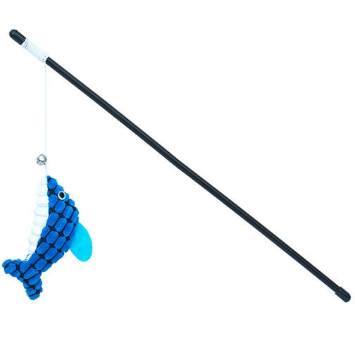 Eastland Kedi Otlu Peluş Balık Kedi Oltası 45cm