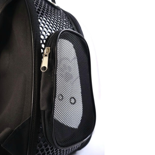 Migno Nexus کیسه حمل گربه مدل فضانورد به رنگ مشکی (44x34x32 cm) برای سگ
