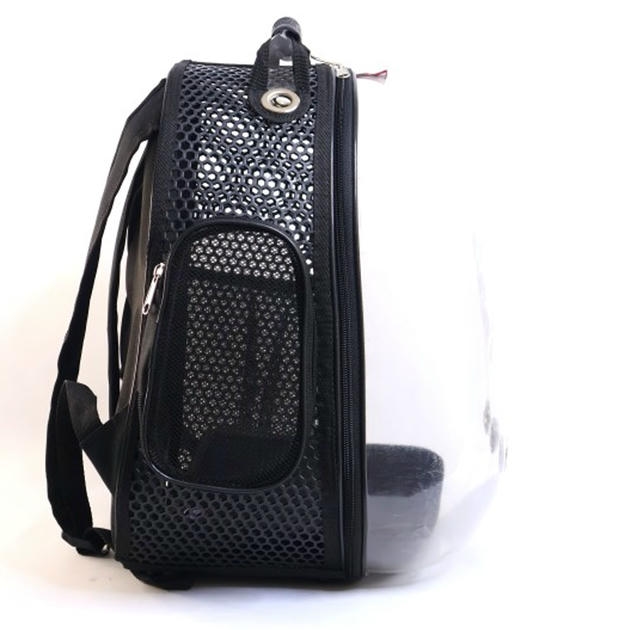 Migno Nexus کیسه حمل گربه مدل فضانورد به رنگ مشکی (44x34x32 cm) برای سگ