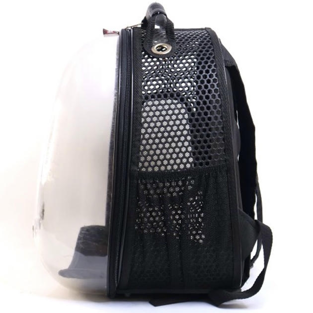 Migno Nexus کیسه حمل گربه مدل فضانورد به رنگ مشکی (44x34x32 cm) برای سگ