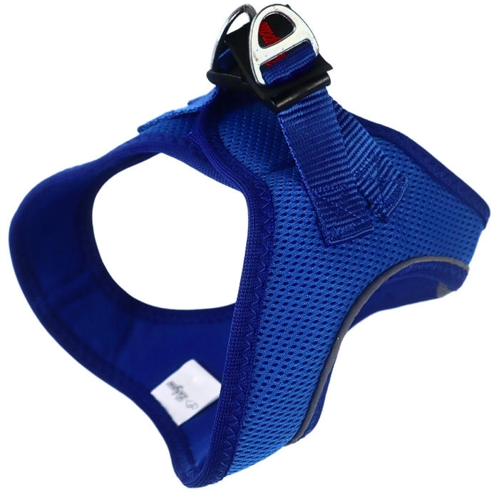 Luckypaw Air Mesh Harness قلاده کتفی گربه و سگ Royal آبی (2-4kg) [2XSmall]