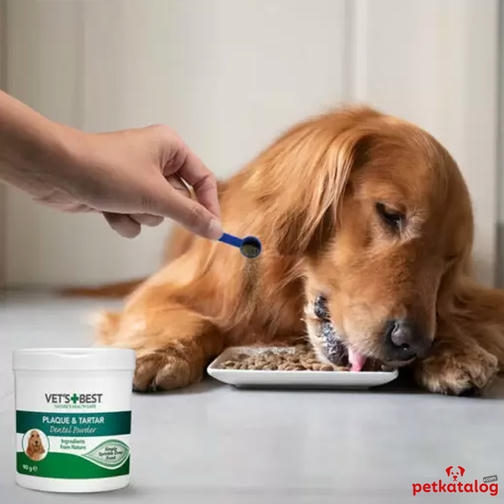 Vet's Best Köpekler için Plak ve Tartar Önleyici Ağız Bakım Tozu 45 gr