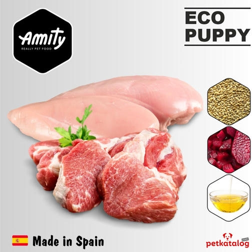 Amity Eco Line Puppy 20 Kg غذای توله سگ همه نژادها