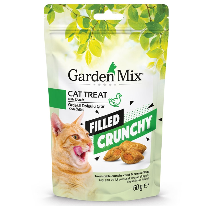 Gardenmix Ördekli İçi Dolgulu Kedi Ödülü 60gr