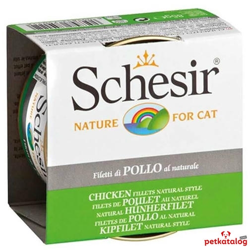 Schesir In Cooking Water - Tavuk Etli Yetişkin Kedi Konservesi 85gr
