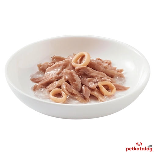 Schesir Jelly - Ton Balıklı ve Kalamarlı Yetişkin Kedi Konservesi 85gr