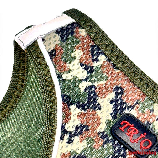 Luckypaw Air Mesh Harness بند سگ طرح دار Camo (12-16kg) [XLarge]