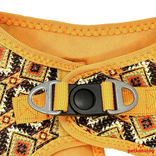 Luckypaw Air Mesh Harness بند طرح دار گربه و سگ قومیتی (4-7kg) [Small]