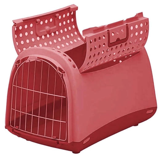 Imac Linus Cabrio Kedi ve Köpek Taşıma Çantası Fuşya 50x32x34,5cm