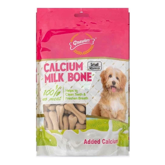 Gnawlers Köpek Ödülü Calcium Milk Bone 90'lı Paket