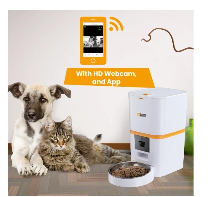 Ferplast Risto Pet Smart Akıllı Otomatik Mama Kabı (Wifi ve Kameralı)