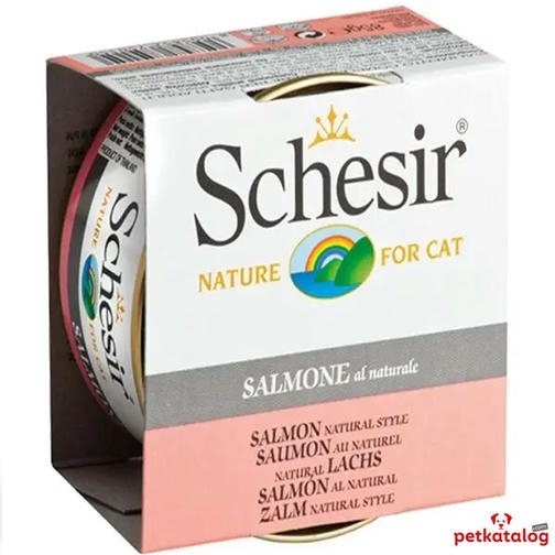 Schesir In Cooking Water - Somon Balıklı Yetişkin Kedi Konservesi 85gr