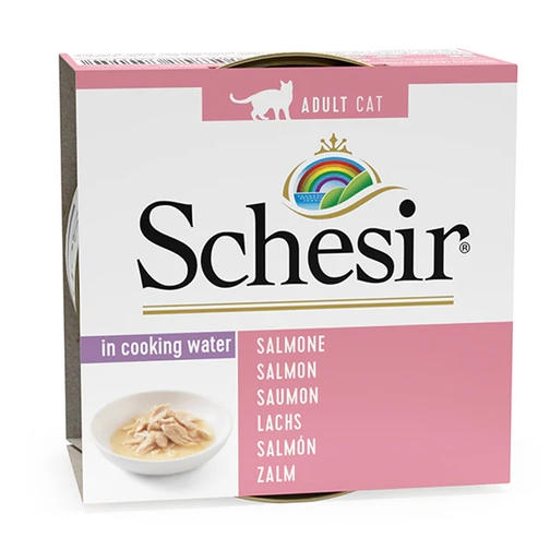 Schesir In Cooking Water - Somon Balıklı Yetişkin Kedi Konservesi 85gr