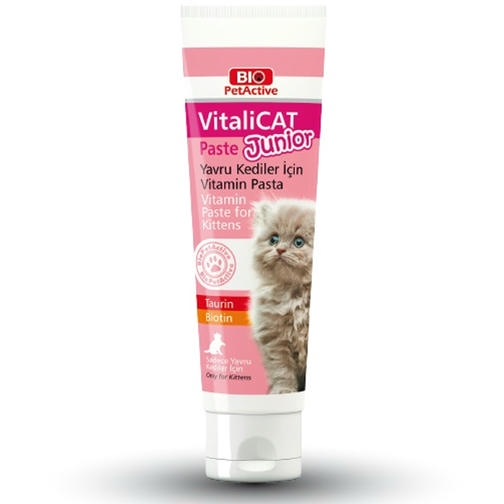 Bio PetActive Vitalicat Junior Yavru Kedi Vitamin Macunu 100 Ml